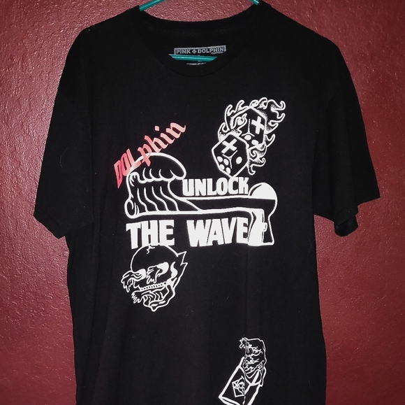 Pink Dolphin tee - Picture 2 of 2